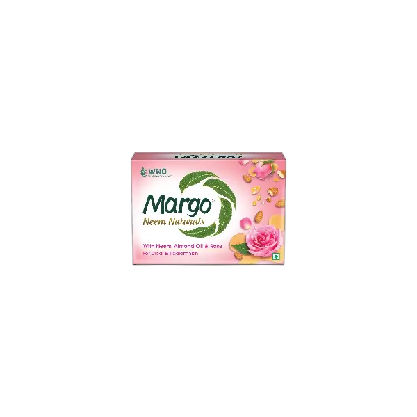 21c13a20-20a1-4962-9672-7f793cf44bf7.webp Margo Neem Naturals 100g Rose and Almon - Image 1