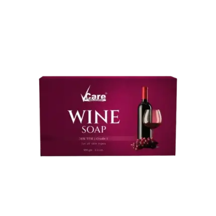 VCare Wine Soap 100g