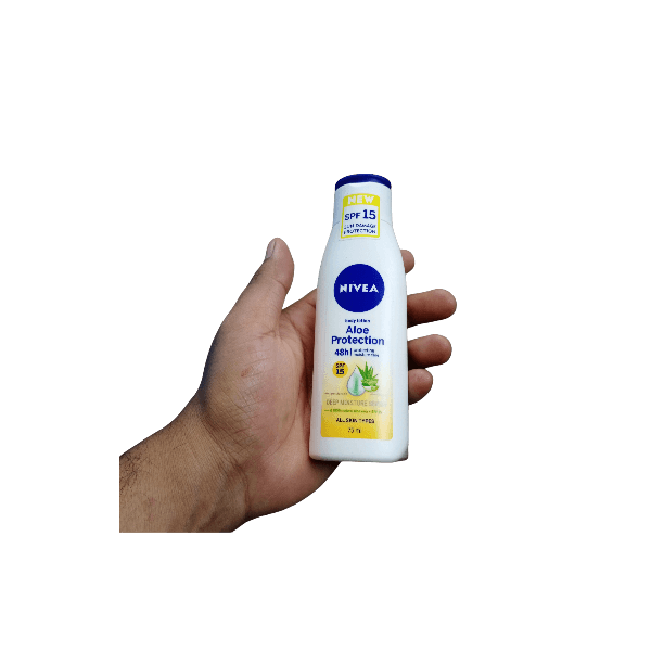 PhotoRoom-20211023_181031.png Nivea Aloe Protection All Skin 75ml - Image 1