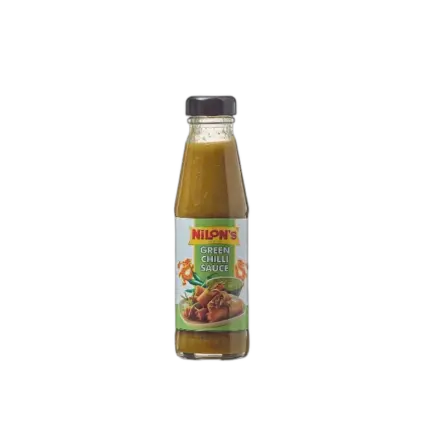 Nilon's Green Chilli Sauce 180g Bottle