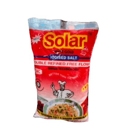 Solar White Gold Iodised Table Salt 1kg