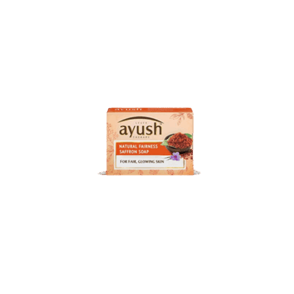Lever Ayush - Natural Fairness Saffron Soap 100g