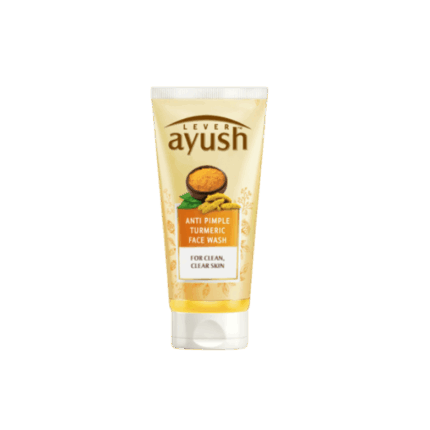 Lever Ayush Anti Pimple Turmeric Face Wash
