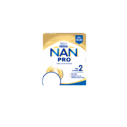 Nestle - Nestle Nan Pro 2 Follow-Up Formula Powder - After 6 months, Stage 2, 400g
