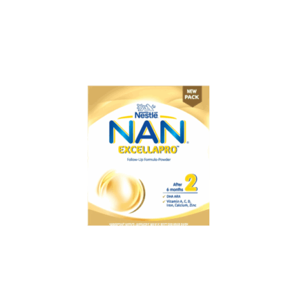 Nestle - Nan Excella Pro 2 - Follow-Up Formula Powder, After 6 Months, 400g