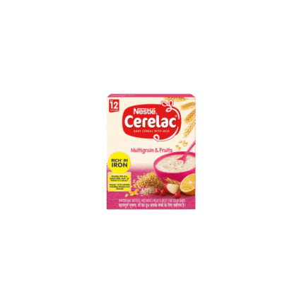 Nestle - Cerelac Fortified Baby Cereal With Milk, Multigrain & Fruits - From 12 Months, 300g