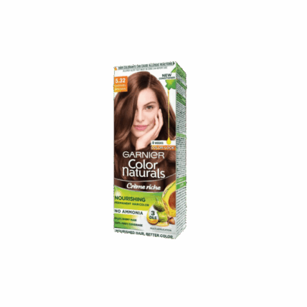 Garnier Color - Naturals Crème hair color, Shade 5.32 Caramel Brown, 70ml