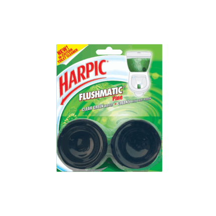 Harpic - Flushmatic In-cistern Pines Block Toilet Cleaner