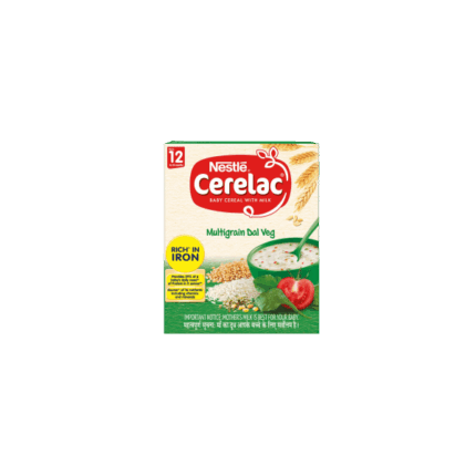 Nestle - Cerelac Fortified Baby Cereal With Milk, Multigrain Dal Veg - From 12 Months, 300g