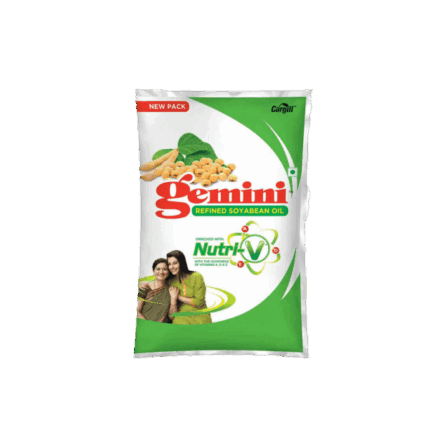 Gemini - Refined SoyaBean Oil 1Ltr Pouch