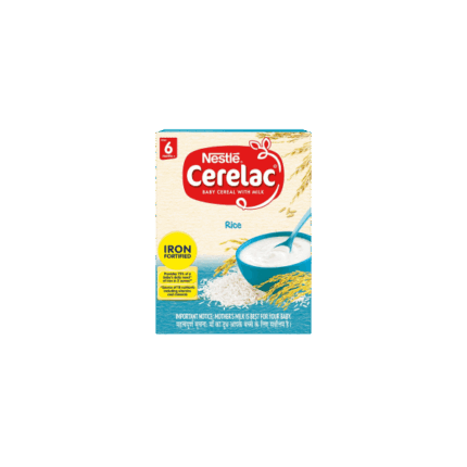 Nestle - Cerelac Fortified Baby Cereal With Milk, Rice - From 6 Months, 300g 