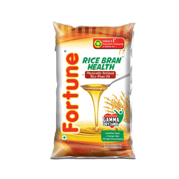 untitleddesign_1_original-33-2.png Fortune - Physically Refined Rice Bran Oil 1Ltr Pouch - Image 1