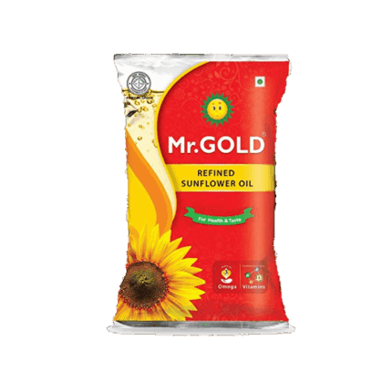 Mr.Gold - Refined Sunflower Oil 1Ltr Pouch