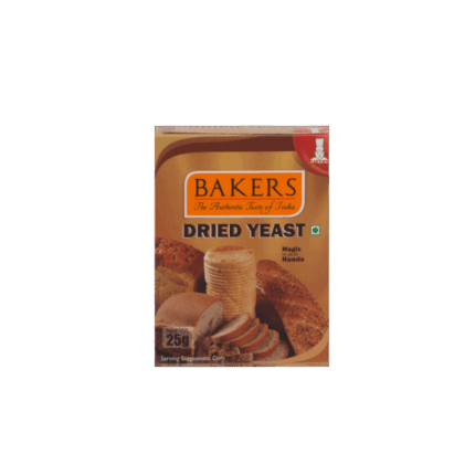 Bakers - Dried Yeast - 25g