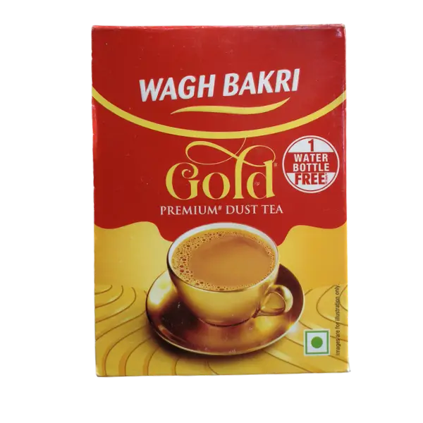 Wagh Bakri Gold Premium Dust Tea 250g Free Water Bottle 1