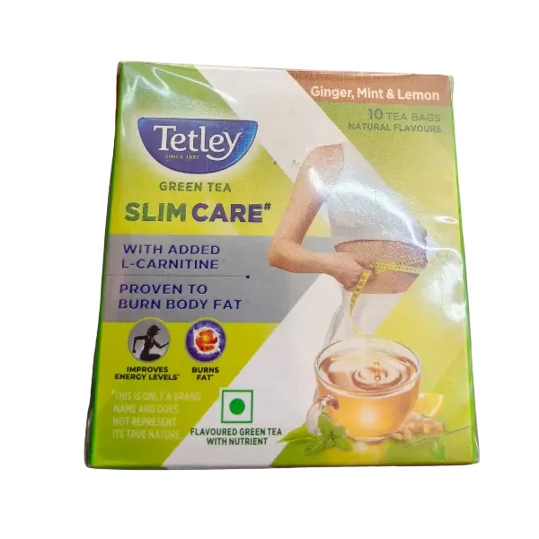 Tetley Green Tea Slim Care 10 Tea Bags