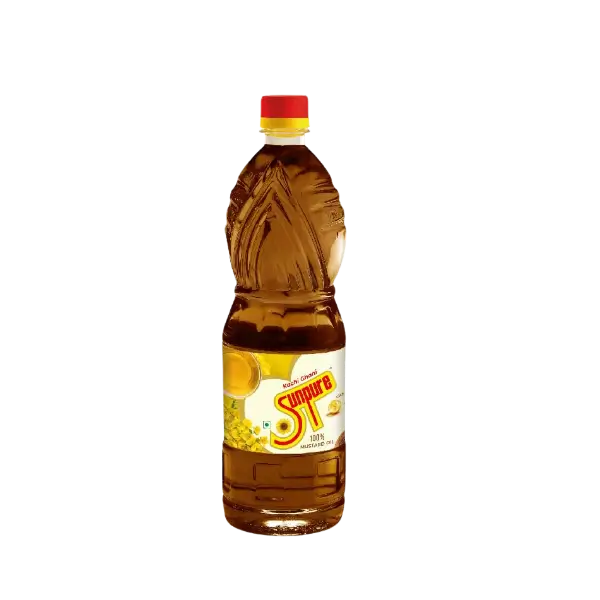 Sunpure Kachi Ghani 100% Mustard Oil 500ml/455g
